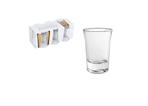 VASO CRISTAL PACK 6 CHUPITOS FLORENCIA